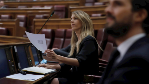 Pablo Casado y Cayetana Álvarez de Toledo en el Congreso