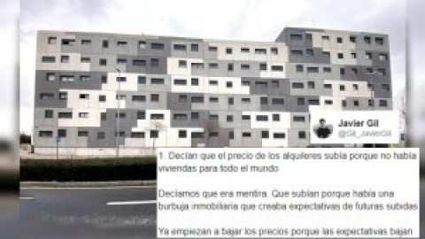 El hilo de Twitter que desmonta las tesis sobre el precio de la vivienda