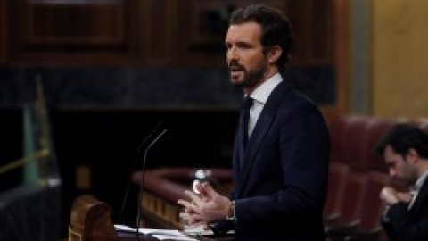 Casado presume de ser el líder de la oposición más generoso de la democracia tras un discurso cargado de críticas