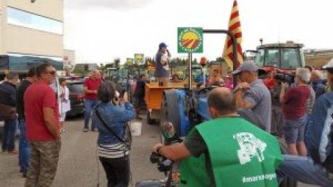 Mobilització dels pagesos del Camp de Tarragona pels baixos preus de l'avellana