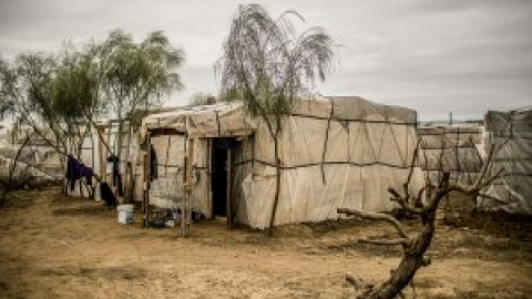 Un nuevo incendio arrasa un campamento de migrantes en Lepe con 70 chabolas