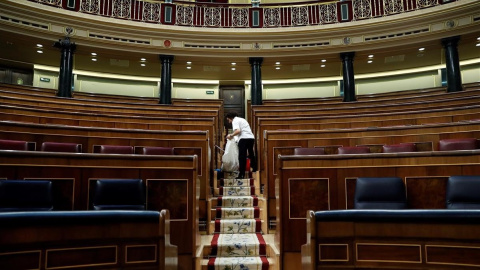 Congreso de los Diputados hemiciclo vacío