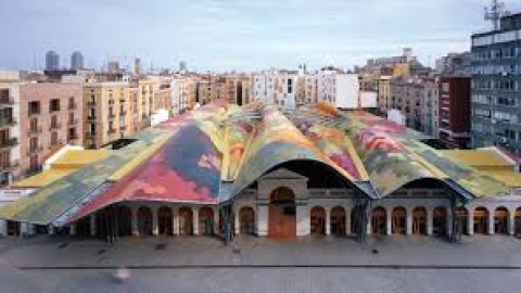 El Mercat de Santa Caterina de Barcelona.