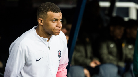  Foto de archivo del futbolista Kylian Mbappé - EP