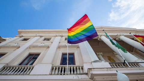 26/06/2020.- El juzgado de lo Contencioso-Administrativo número 1 de Cádiz ha admitido las medidas cautelarísimas solicitadas por la Asociación Española de Abogados Cristianos y ha obligado al Ayuntamiento de Cádiz a retirar la bandera LGTBi colgada