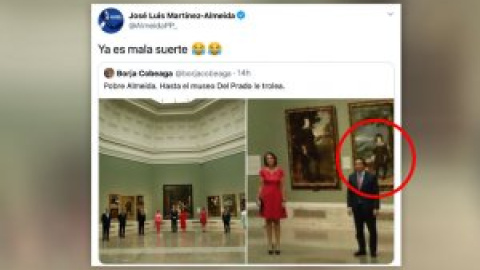 El troleo del Museo del Prado a Almeida del que ha sabido reírse hasta él mismo