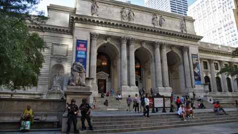 Biblioteca en Manhattan