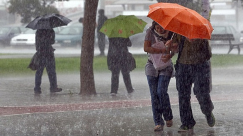 Imagen de archivo de lluvia/EFE