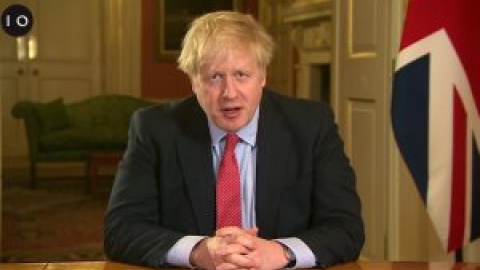 Boris Johnson recibe oxígeno pero "no está con respirador"