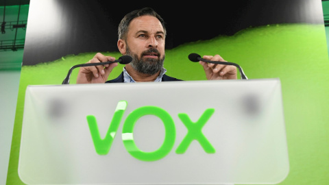 El presidente de Vox, Santiago Abascal. EFE