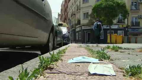 Estatuas con mascarilla para concienciar sobre el cuidado del medio ambiente