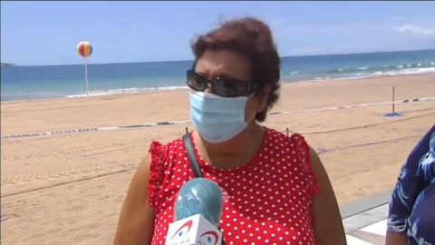 Las playas abren este verano con parcelas y aforo limitado