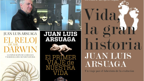 Juan Luis Arsuaga, autor de libro 'Vida, la gran historia' (Destino), entre otras obras. / EFE