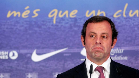 El expresidente del Barcelona Sandro Rosell. EFE