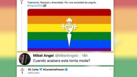 La maravillosa respuesta del Celta de Vigo a un tuitero que criticó su mensaje de tolerancia por el Orgullo