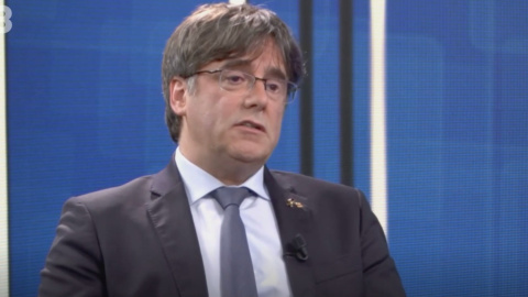 L'expresident Carles Puigdemont. TV3