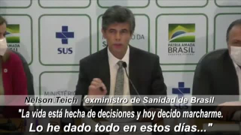 El ministro de Sanidad de Brasil dimite tras un mes en el cargo