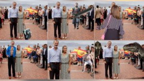 Los memes más descacharrantes de la visita de Felipe VI y Letizia a una playa de Las Palmas de  Canarias