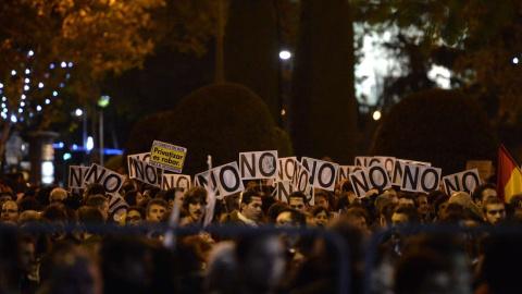 Una de las manifestaciones de Rodea el Congreso de 2013.- AFP