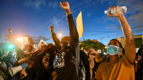 Protestas en Minneapolis tras la muerte de George Floyd. EFE