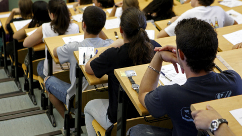 Un grupo de estudiantes. EFE