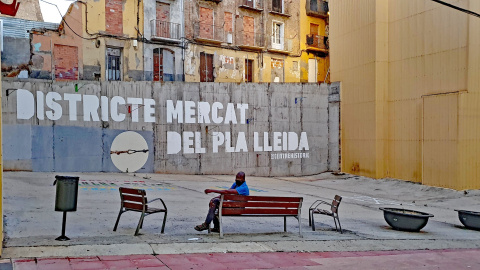 Casco antiguo de Lleida, corazón de muchos de los problemas que afectan a los jornaleros / Ferrán Barber