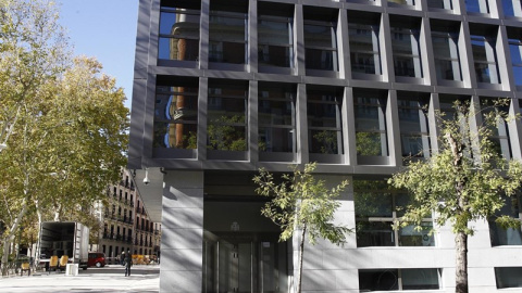 Edificio de la Audiencia Nacional en Madrid. E.P.