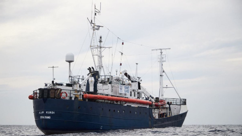 El barco de la ONG alemana Sea-Eye, Alan Kurdi./Twitter