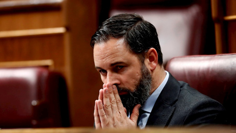 El líder de Vox, Santiago Abascal. EFE/Mariscal