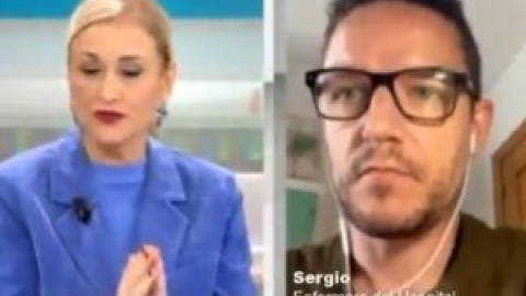 ¿Has notado el temblor? Es por el zasca en directo de este enfermero a Cifuentes por sus recortes en la Sanidad