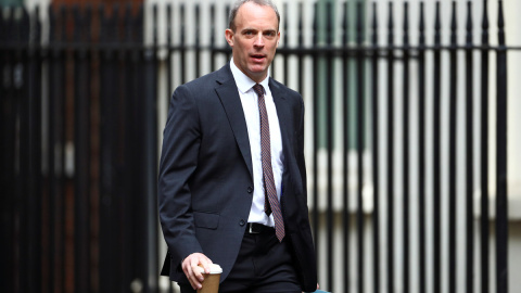 El ministro de Asuntos Exteriores británico, Dominic Raab. - REUTERS