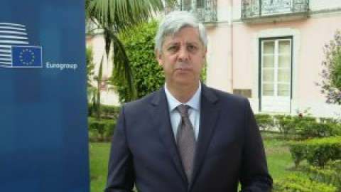 Centeno dice que dejará Eurogrupo "en buenas manos" gane quien gane