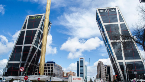 Sede de Bankia en las Torres Kio de Madrid /EUROPA PRESS