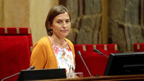 La expresidenta del Parlament catalán Carme Forcadell. EFE/Archivo