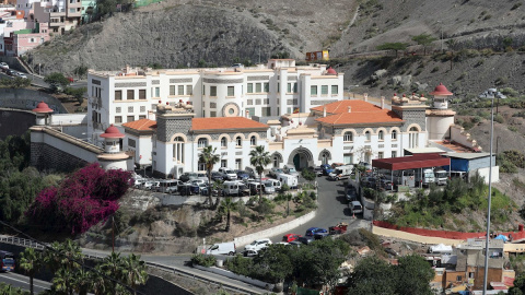 Vista del Centro de Internamiento de Extranjeros (CIE) de Barranco Seco, localizado en la ciudad de Las Palmas en la isla de Gran Canaria. EFE