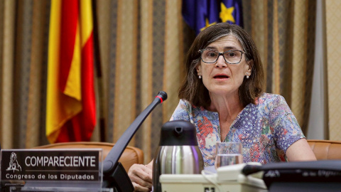 Pilar Aparicio en el Congreso