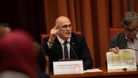 El exconseller de Asuntos Exteriores, Relaciones Institucionales y Transparencia de la Generalitat y preso del 'Procés', Raül Romeva. EP