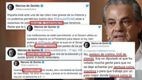 De Quinto llamando "payaso" a Pablo Iglesias y otros insultos y salidas de tono del diputado de Ciudadanos