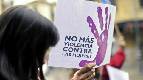 Imagen de archivo de una manifestación contra la violencia machista | EFE