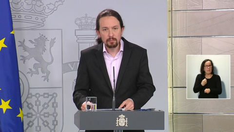 Iglesias dice que sólo el Estado puede dar una respuesta contundente