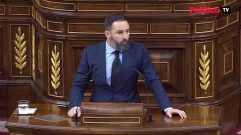 Santiago Abascal manda un recuerdo para Anguita con inquina