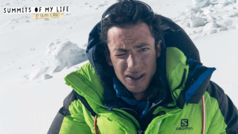 Kilian Jornet, en el Everest. Imagen de su blog, Summits of my Life