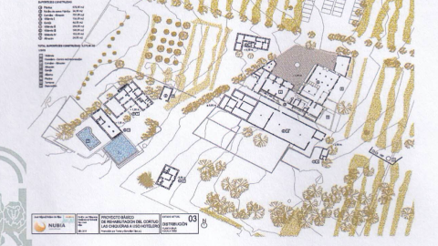 Estado actual del cortijo Las Chiqueras, en Los Genoveses