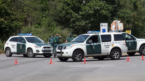 Imagen de archivo de vehículos de la Guardia Civil. EUROPA PRESS.