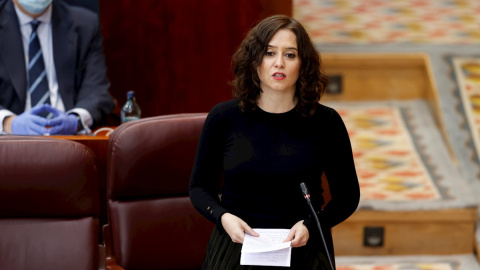 08/05/2020.- La presidenta de la Comunidad de Madrid, Isabel Díaz Ayuso. EFE/Chema Moya/Archivo