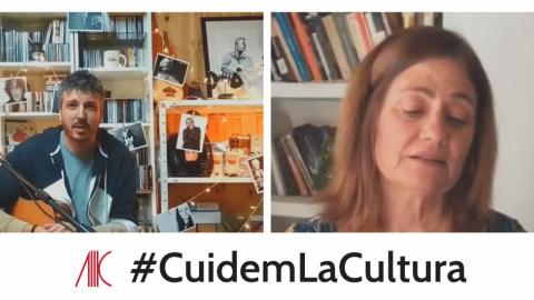 Imatge de la campanya #CuidemlaCultura, endegada per Acció Cultural del País Valencià.