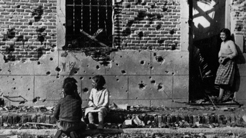 Foto de Robert Capa tomada en Madrid en noviembre de 1936. / INTERNATIONAL CENTER OF PHOTOGRAPHY