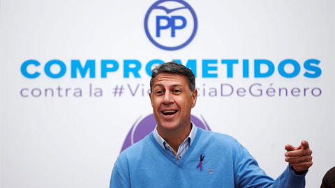 El presidente del PPC y candidato a la presidencia de la Generalitat en las elecciones del 21D, Xavier García Albiol.- EFE