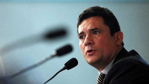 Sergio Moro, ministro de Justicia de Brasil y exjuez. REUTERS/Archivo.