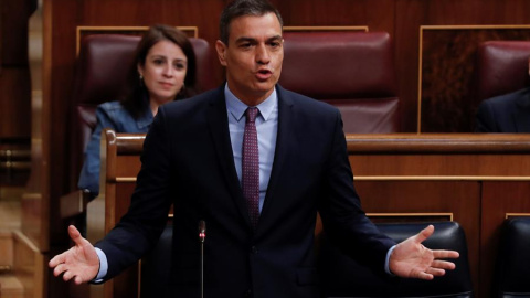 Pedro Sánchez en el Congreso